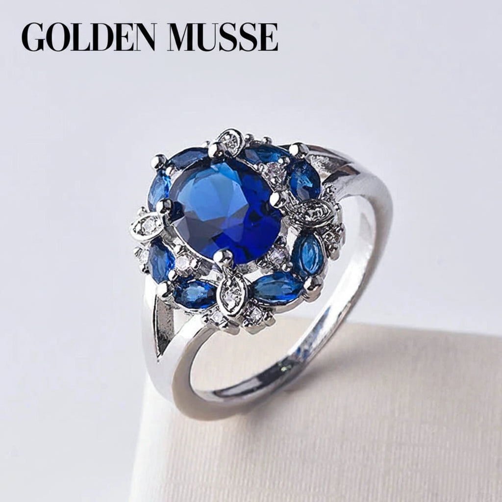 Ring Scarlet Floral