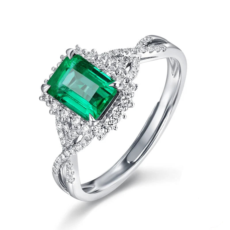 Ring Emerald Spark