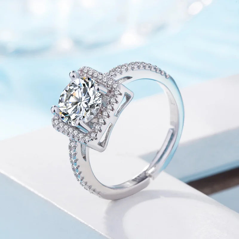 Ring Radiant Square Halo