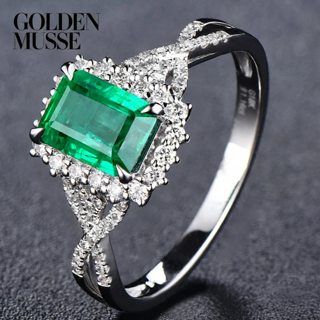 Ring Emerald Spark