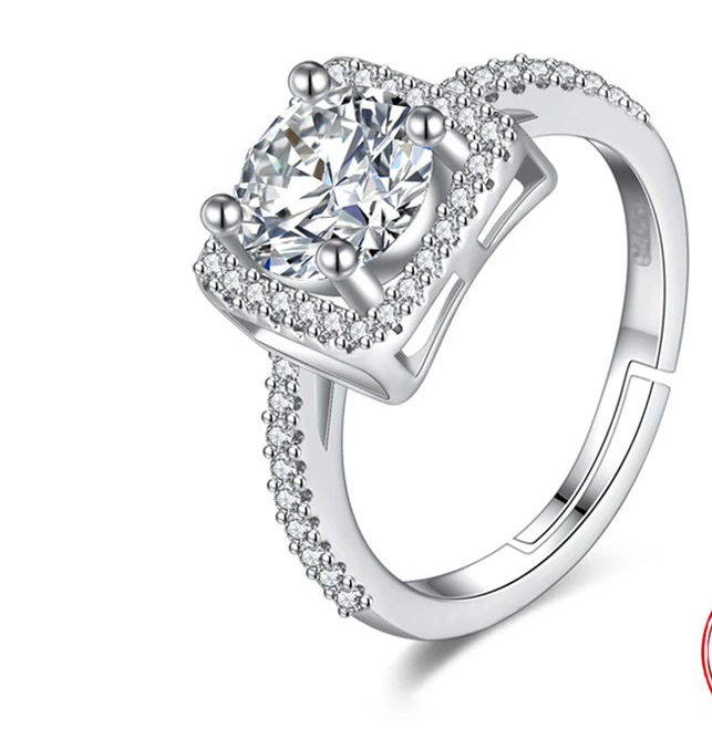Ring Radiant Square Halo