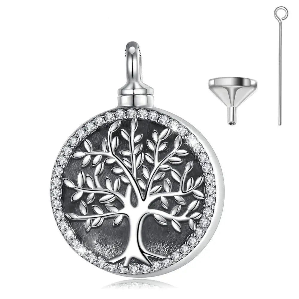 Necklace Tree of Life Memorial Heart