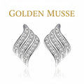 Earrings Celestial Feather Wing
