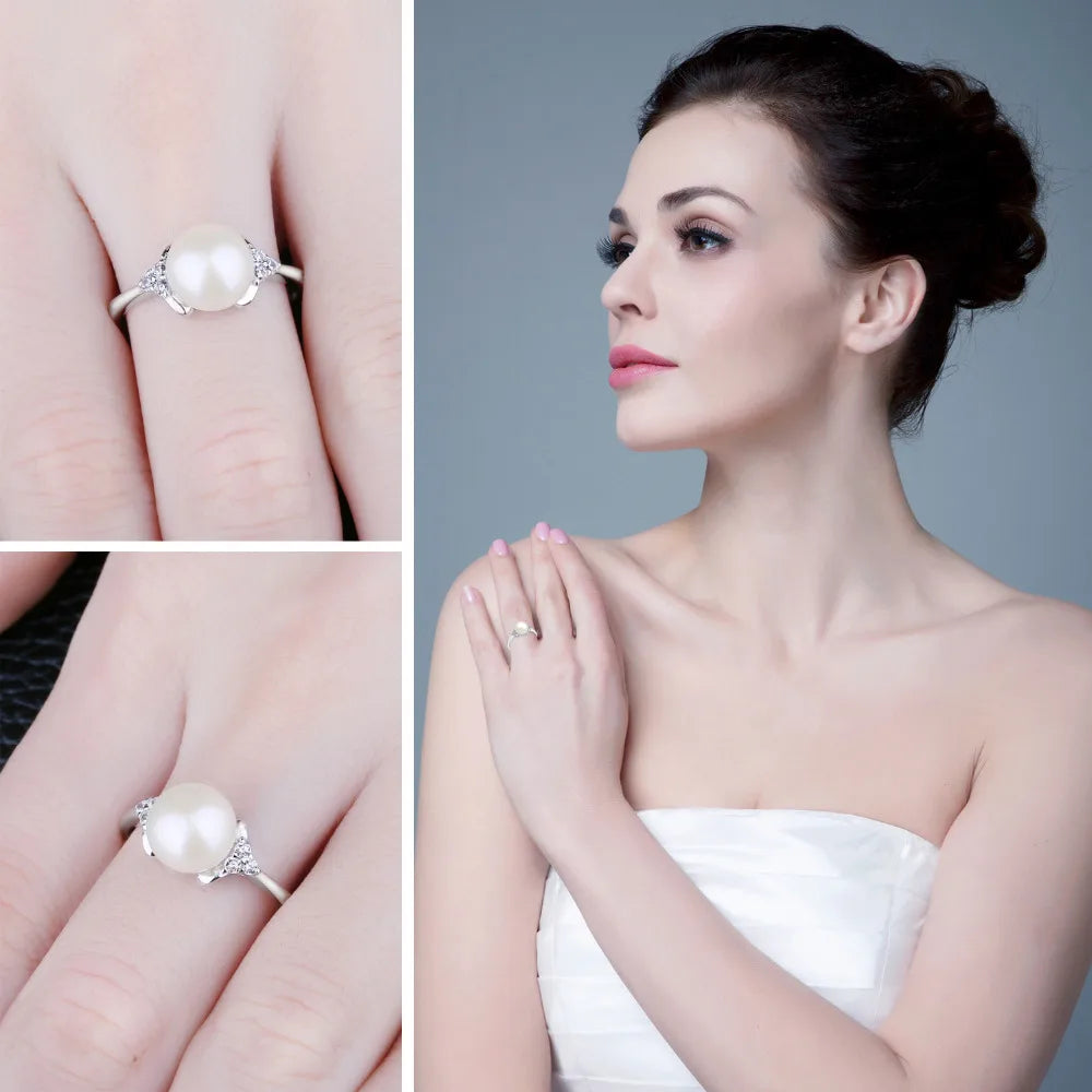 Ring Classic Pearl Elegance