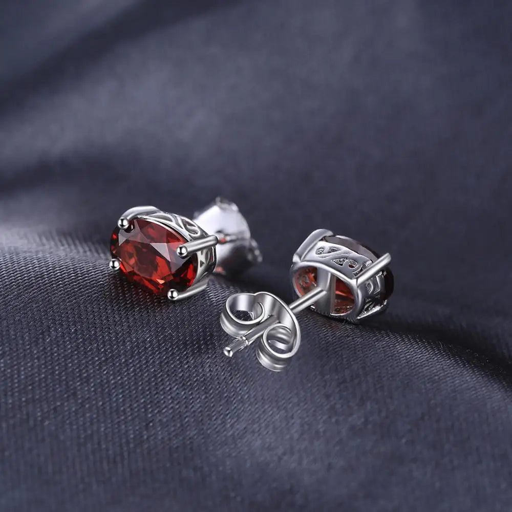 Earrings Natural Gemstone Stud