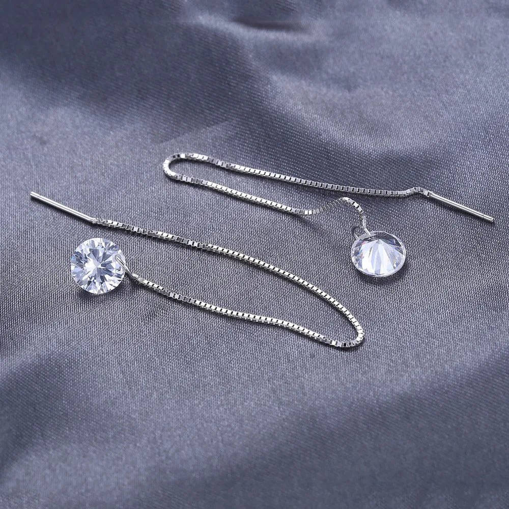Earrings Diamond Threader