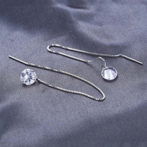 Earrings Diamond Threader