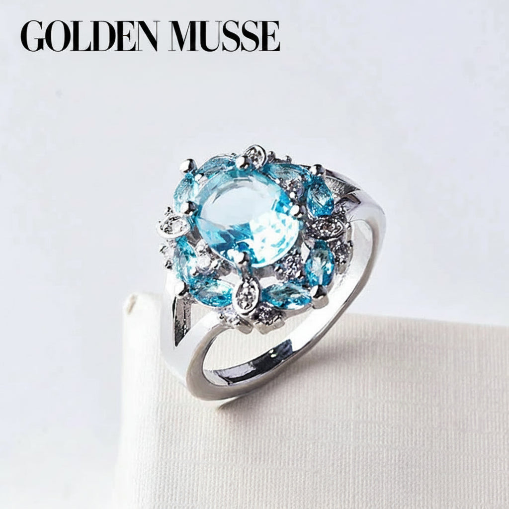 Ring Scarlet Floral