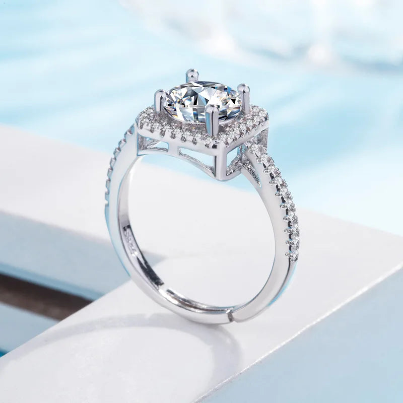 Ring Radiant Square Halo