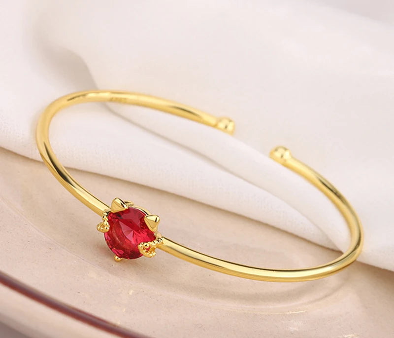 Bracelet Cat Crystal Cuff