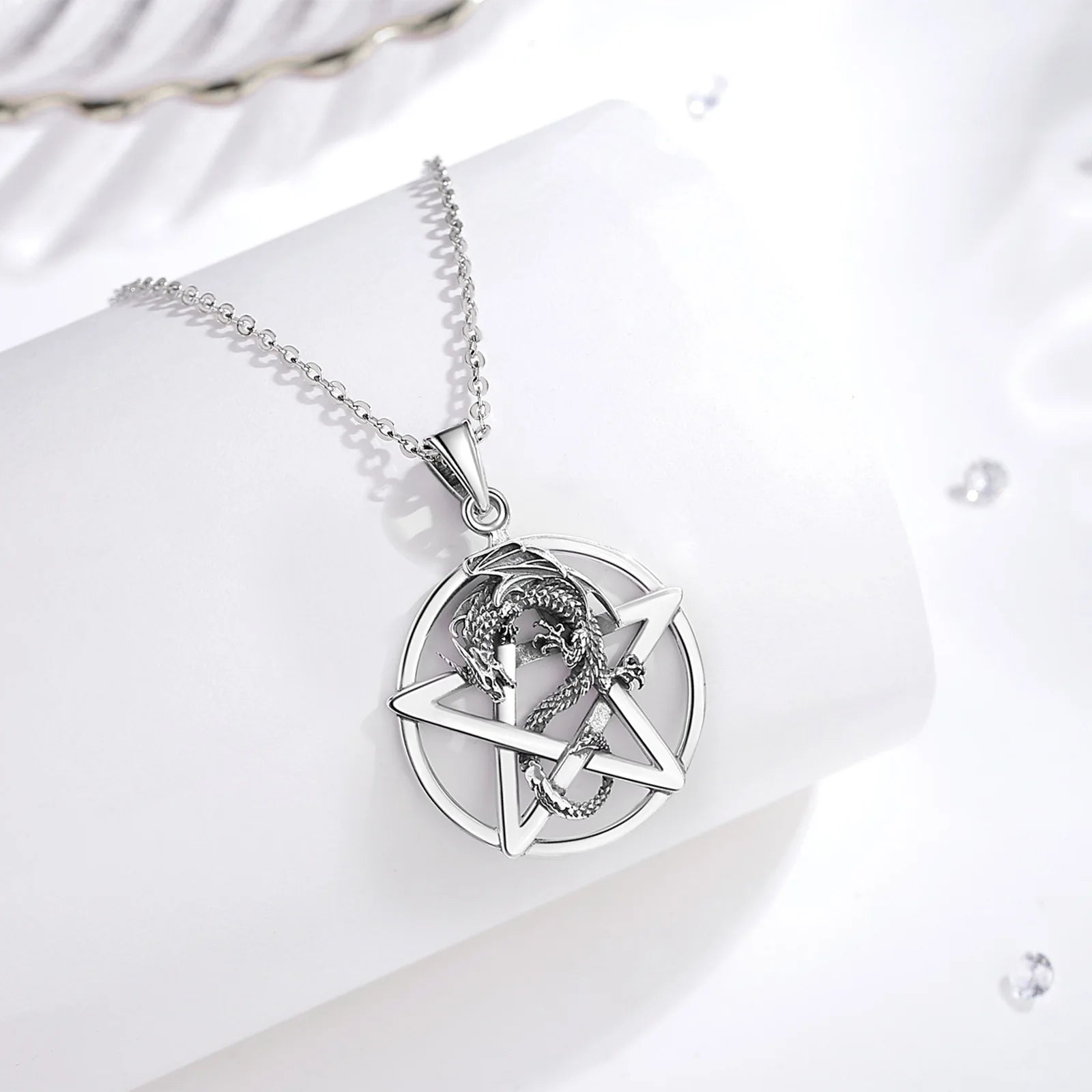 Necklece Ancient Dragon Talisman