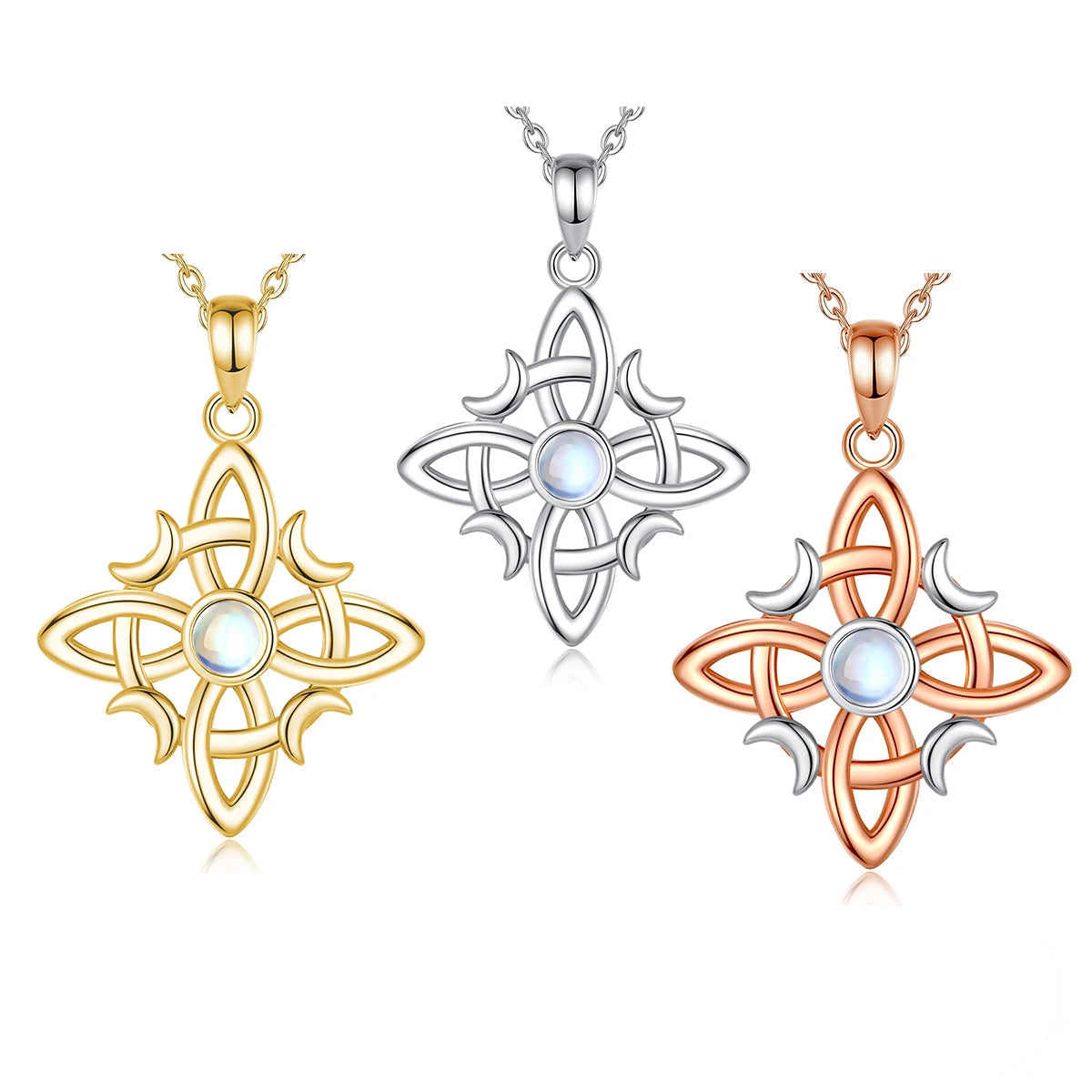 Necklace Celtic Witch Knot