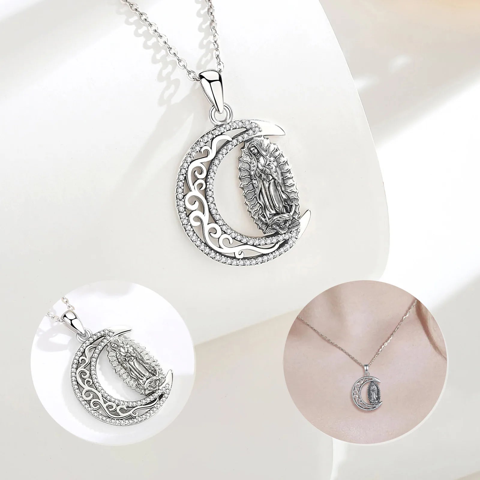 Necklace Plated  925 Sterling Silver