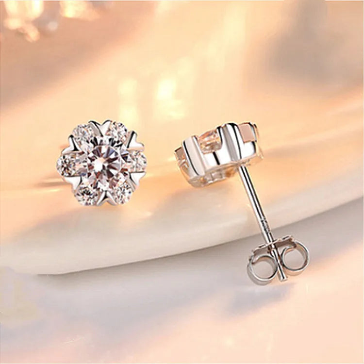 Earrings Brilliance Zircon Stud