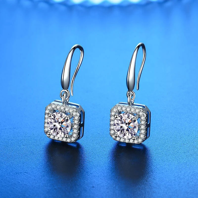 Earrings Luna Geometric Drop