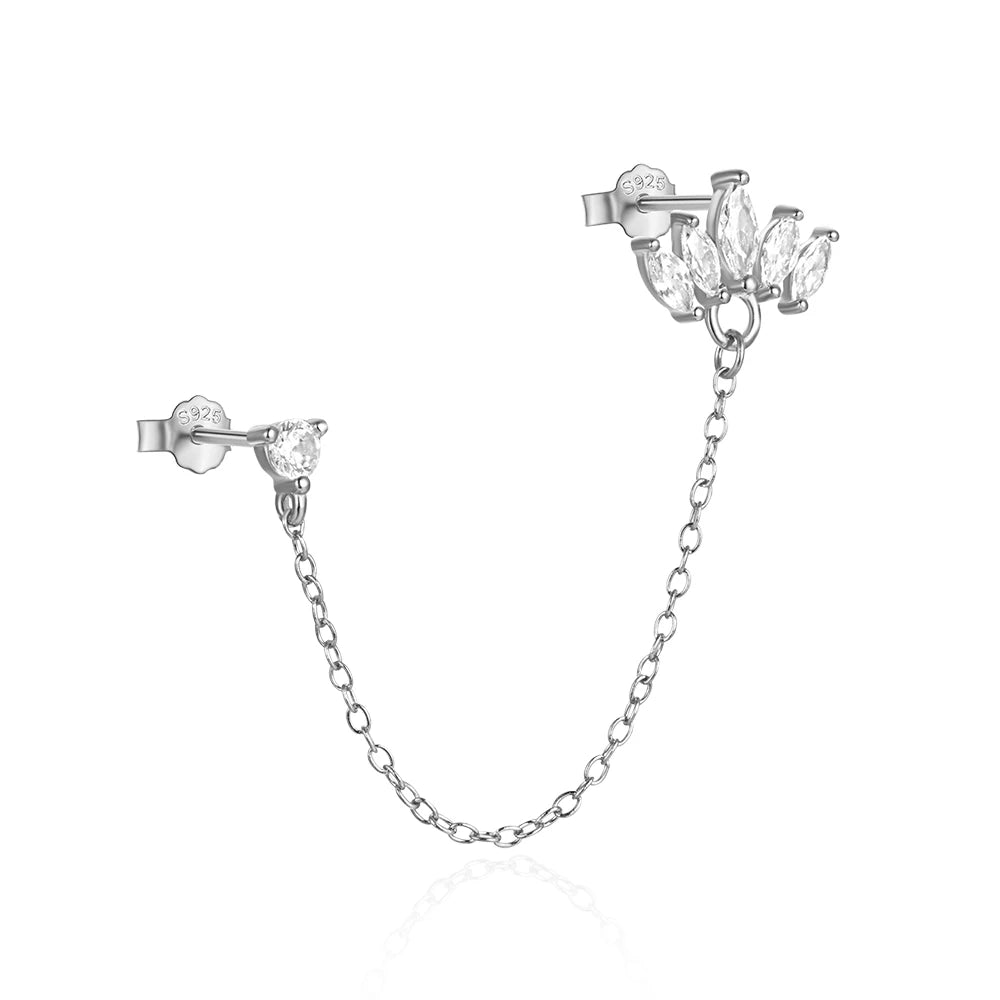 Earrings Marquise Tassel