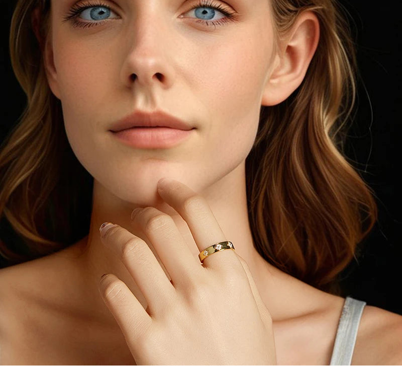 Ring Golden Clover