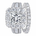 Ring Celeste Princess Cut Bridal