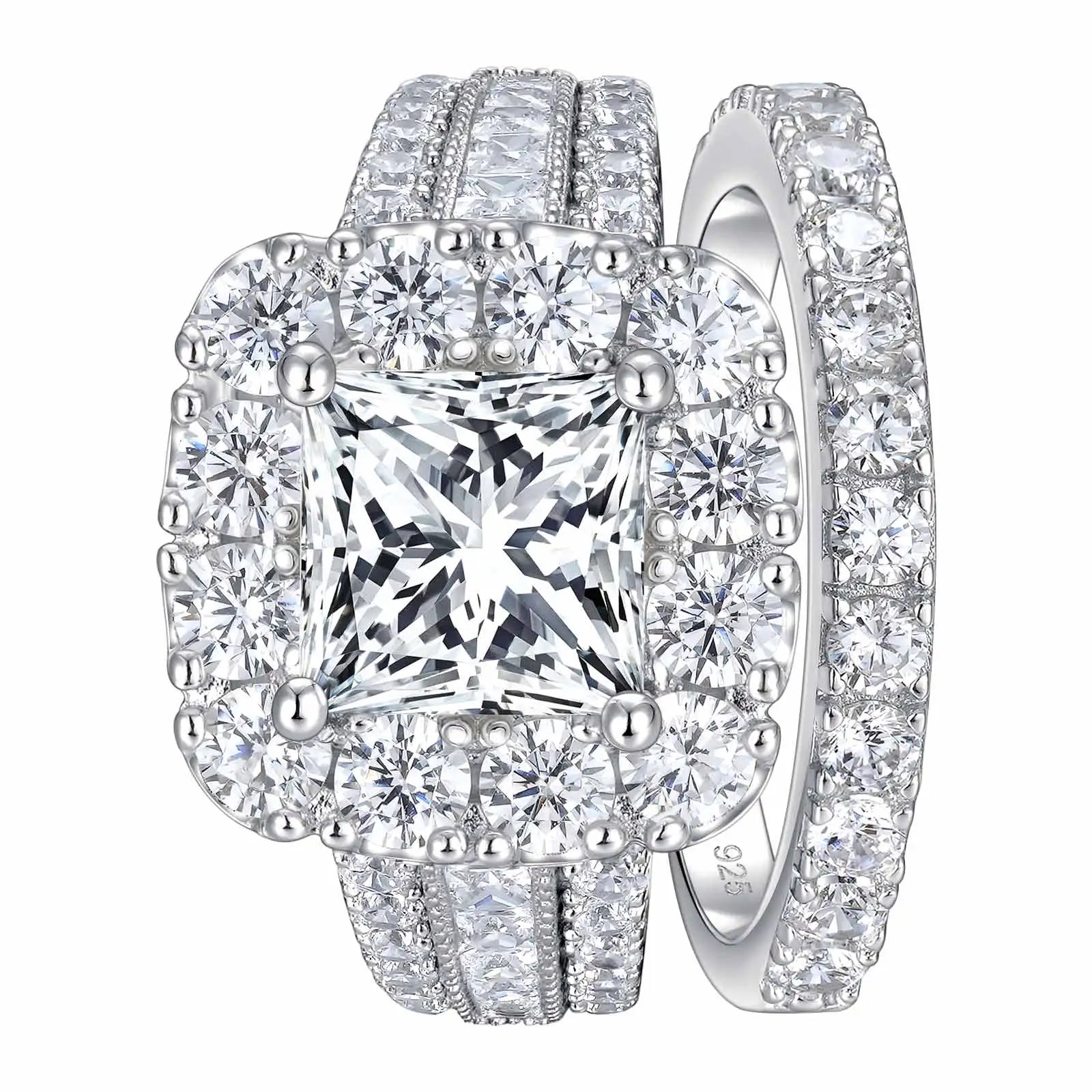 Ring Celeste Princess Cut Bridal