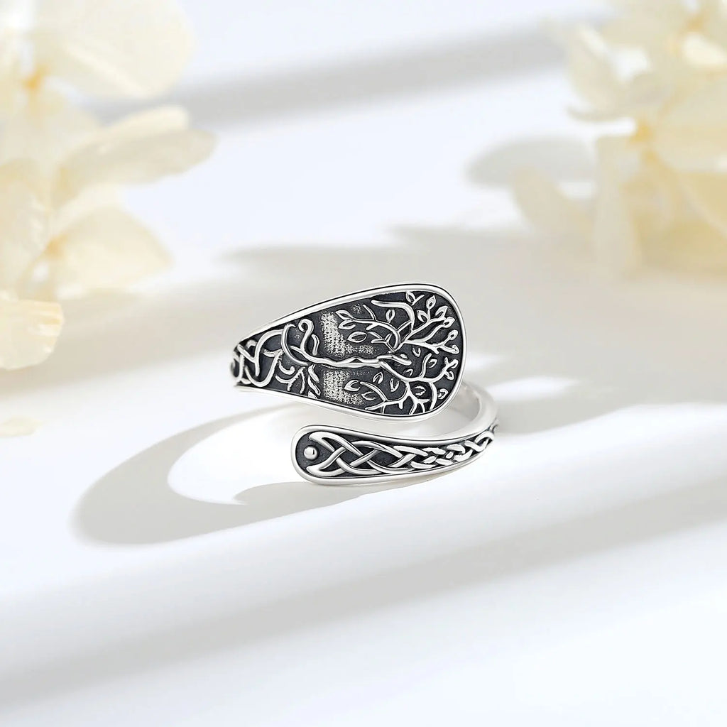 Ring Tree of Life Adjustable