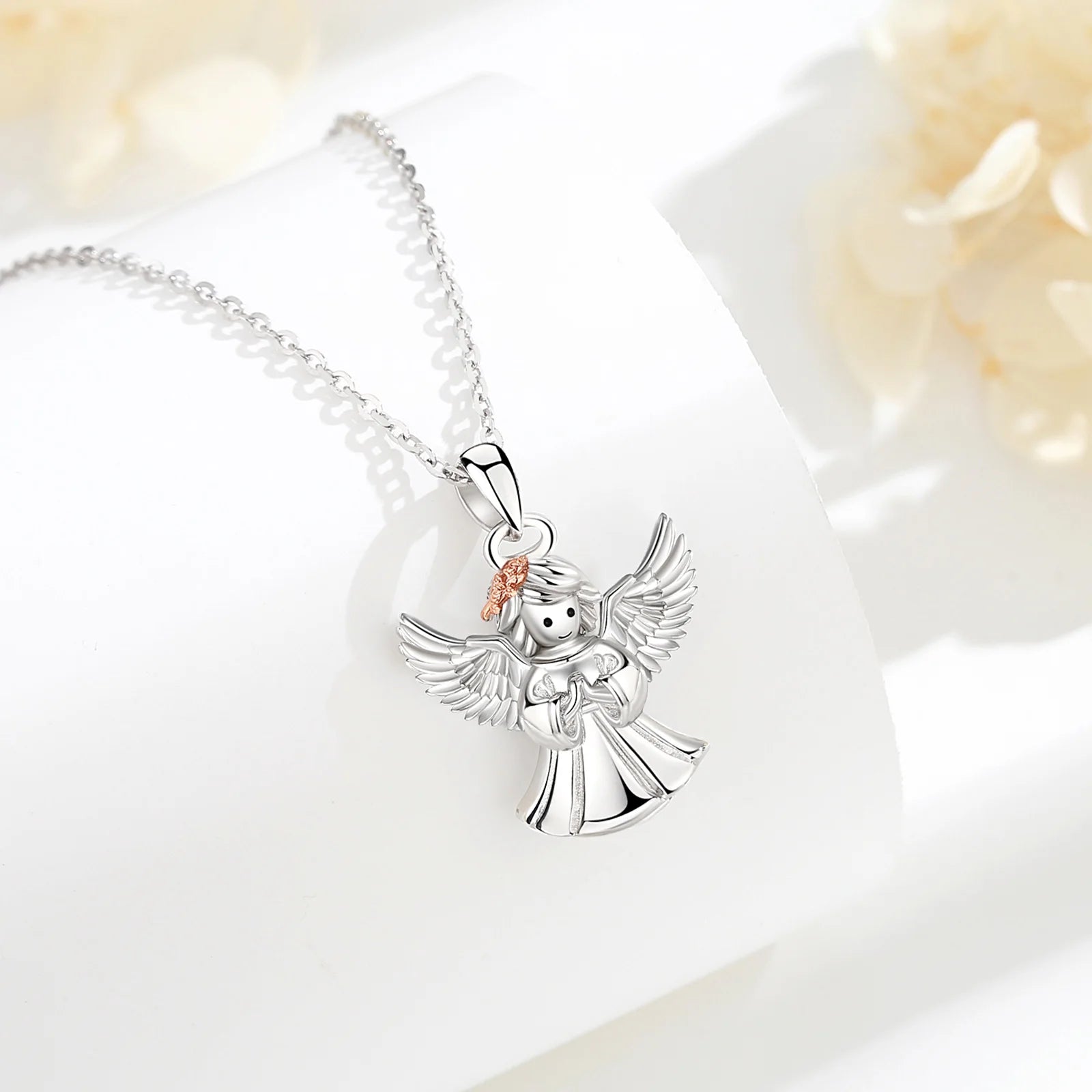 Necklace Praying Angel