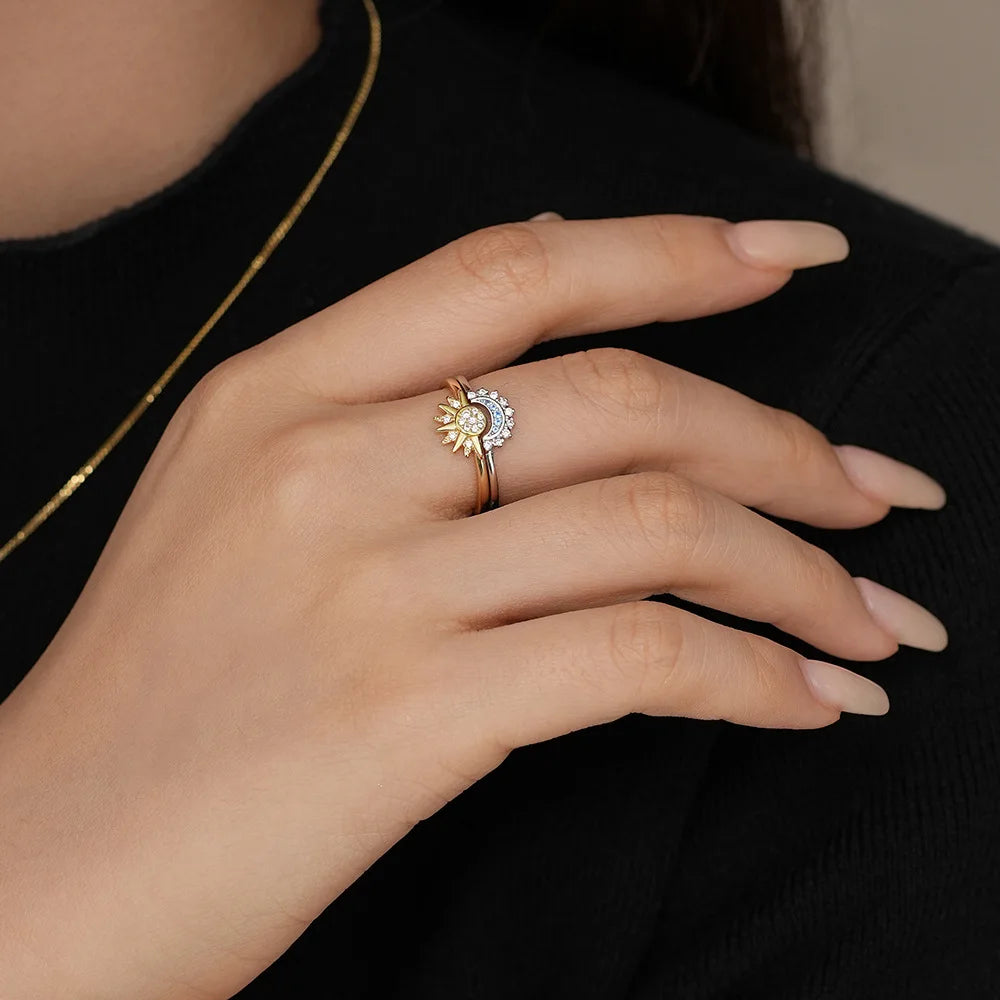 Ring Sun & Moon Promise