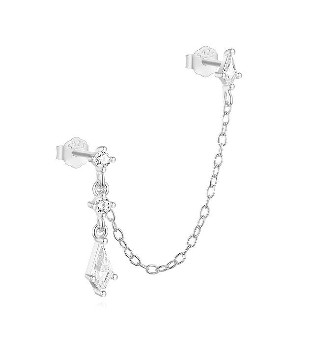Earrings Marquise Tassel