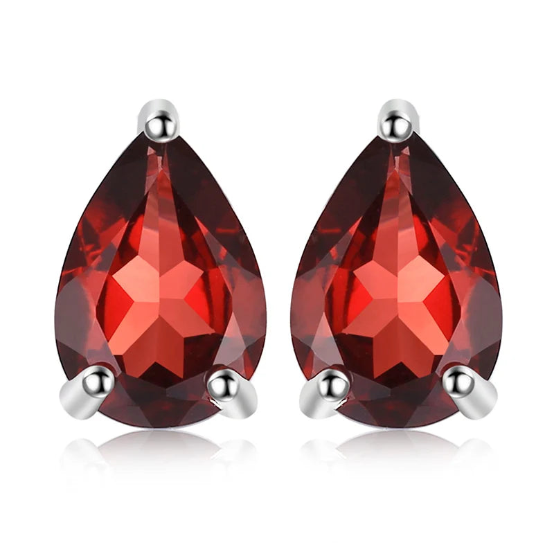 Earrings Natural Gemstone Stud