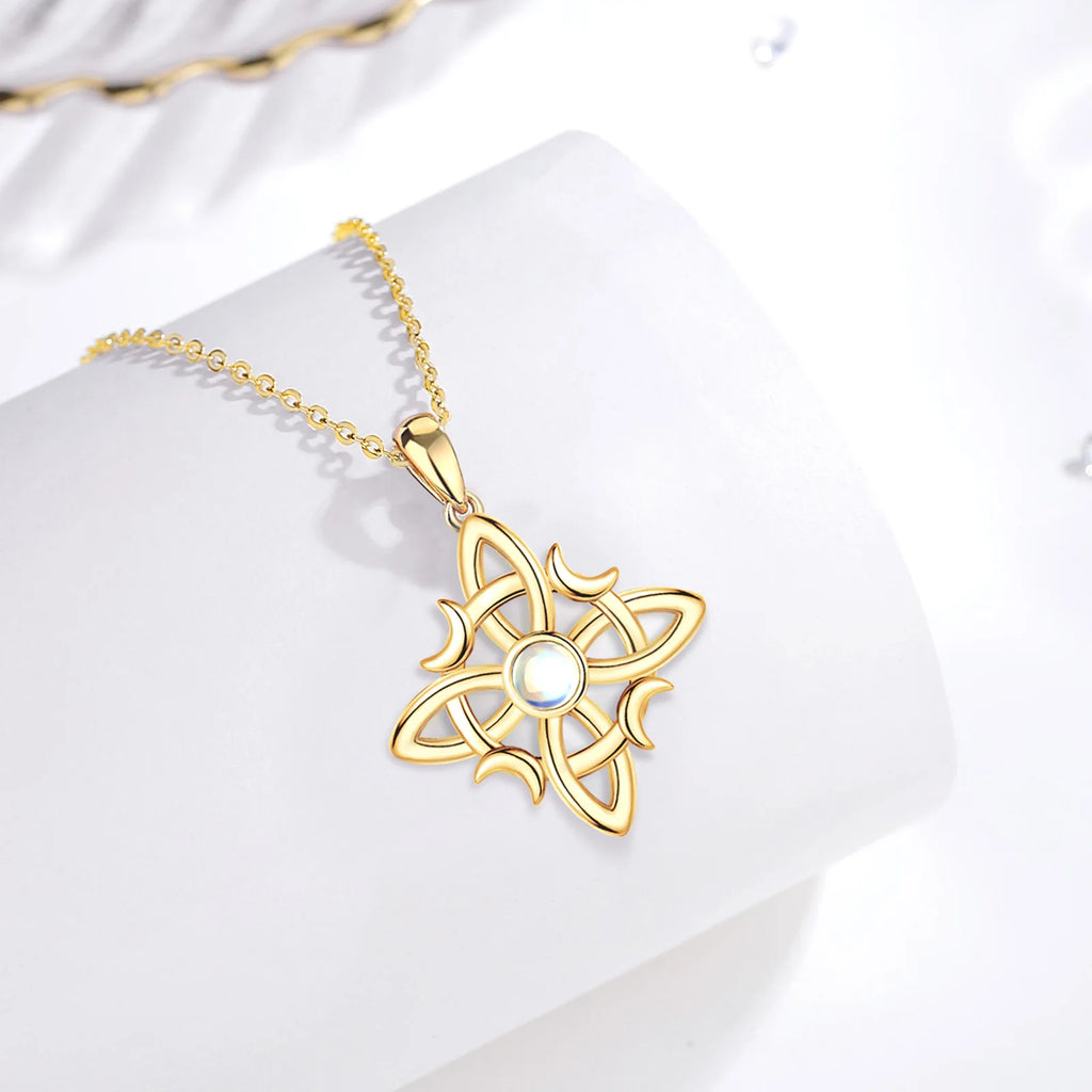 Necklace Celtic Witch Knot