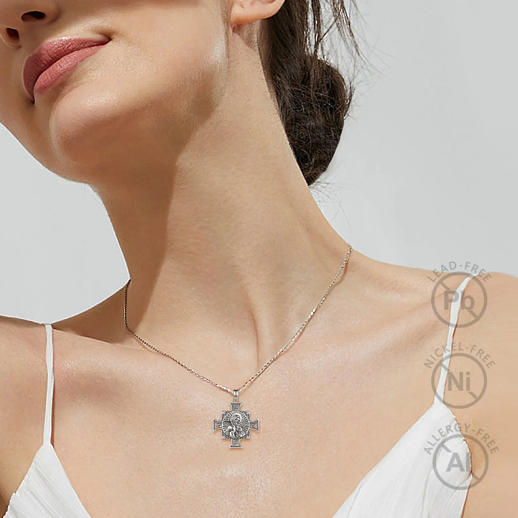 Necklace Saint Benedict Cross