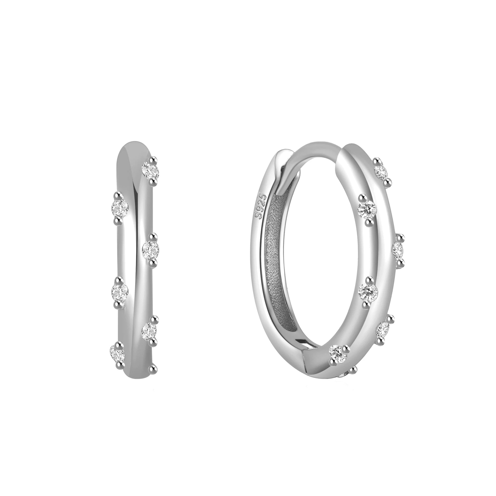 Earrings Tiny Gold Hoop
