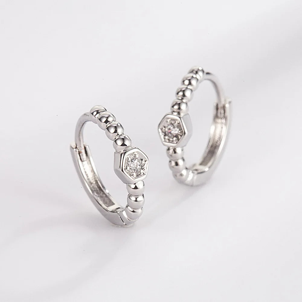 Earrings Brilliance Zircon Stud