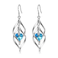 Earrings Crystal Long Dangle