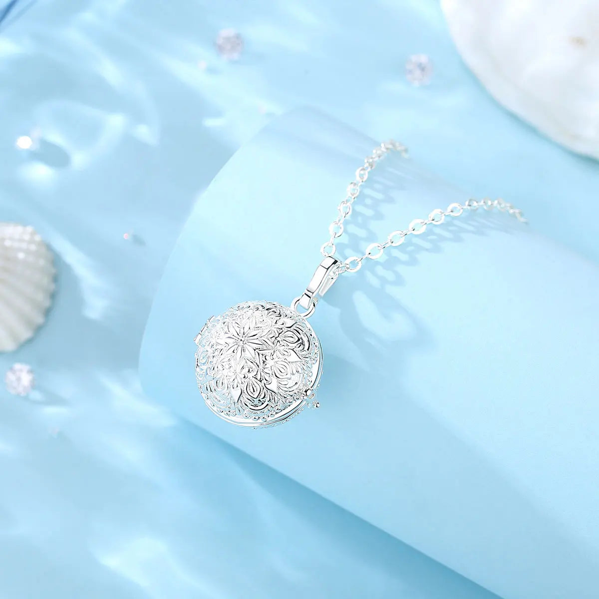 Necklace Snowflake Harmony Bola