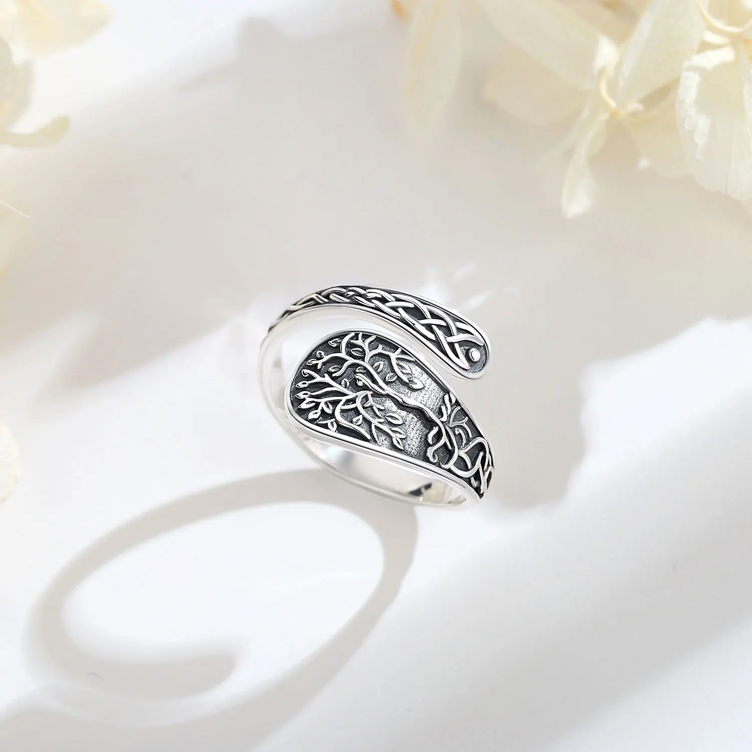 Ring Tree of Life Adjustable