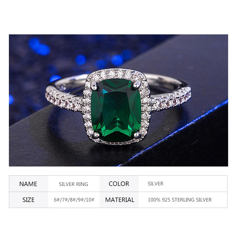 Ring Vintage Emerald
