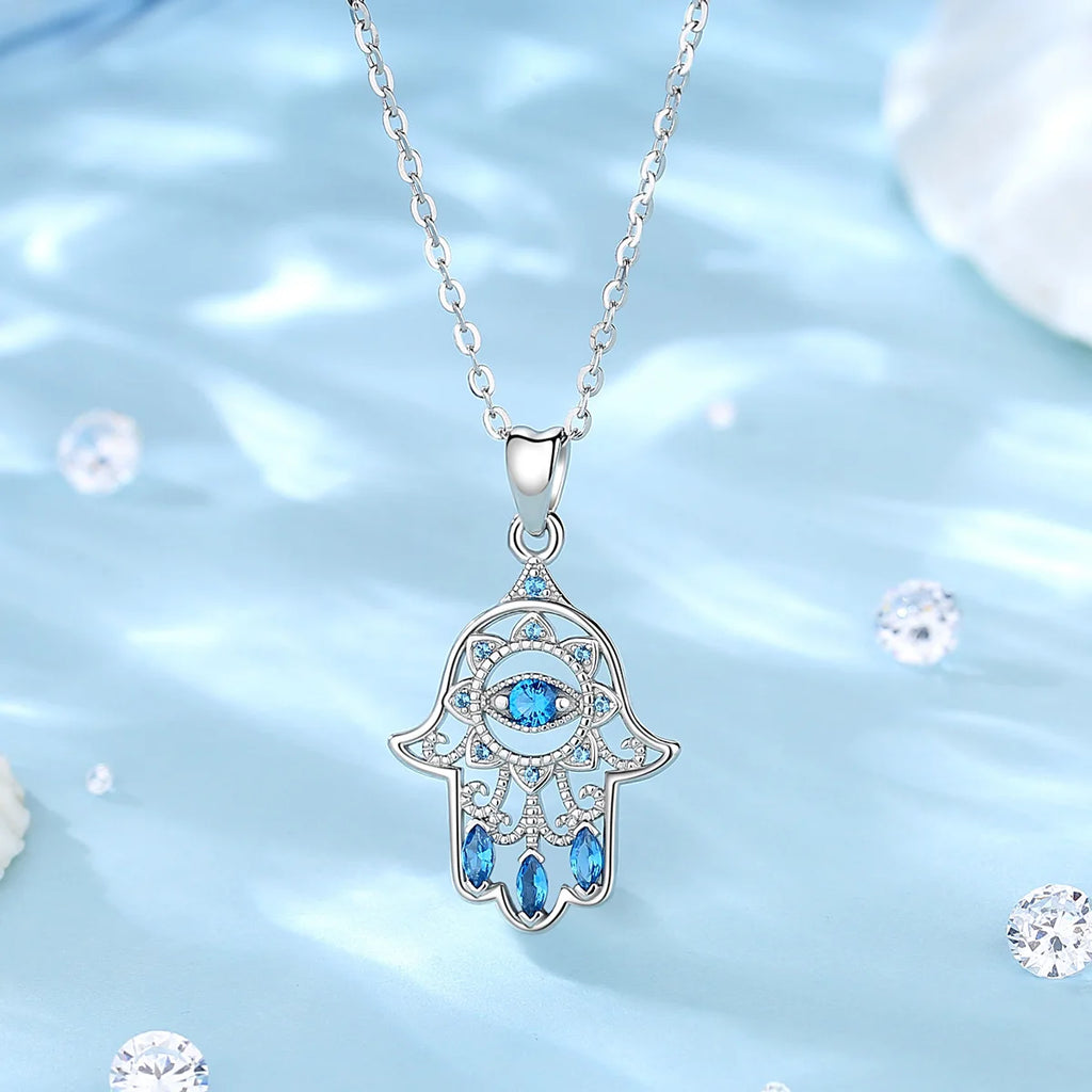 Necklace Guardian Hamsa Evil Eye