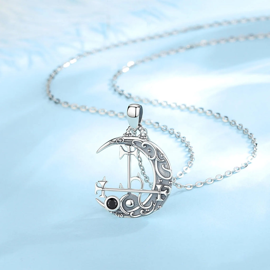 Necklace Lilith Sigil Moon