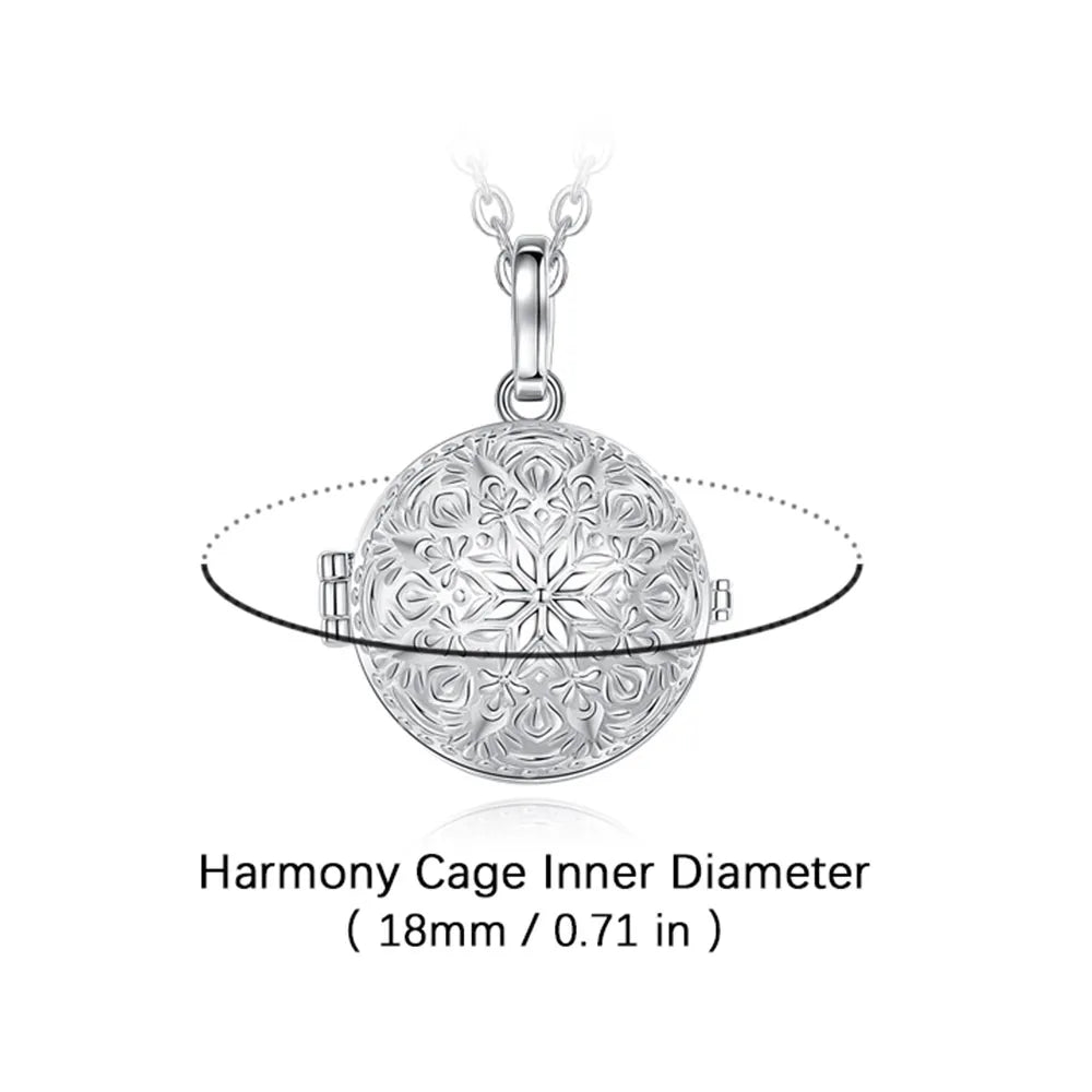 Necklace Snowflake Harmony Bola