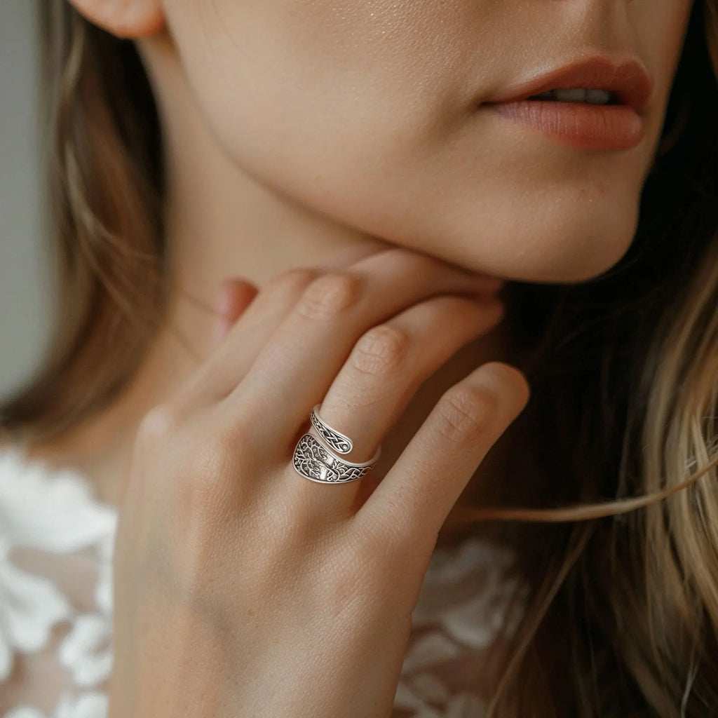 Ring Tree of Life Adjustable