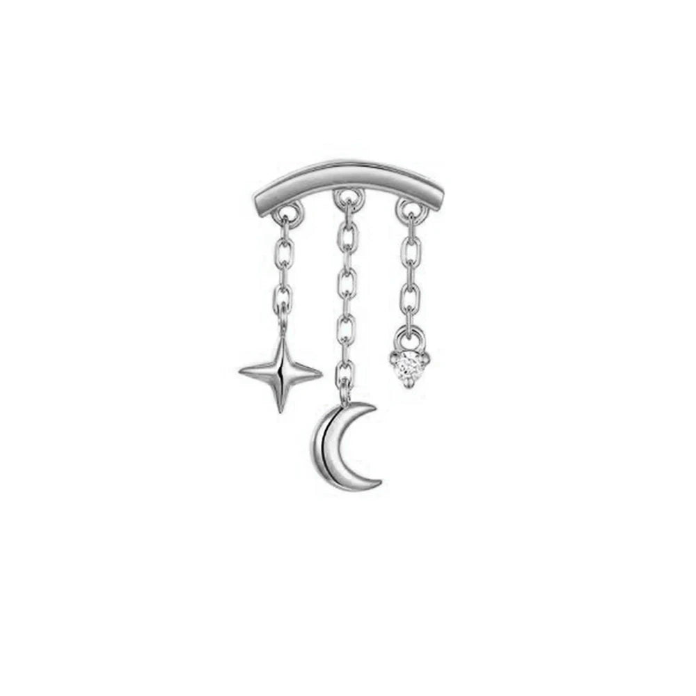 Earrings Marquise Tassel