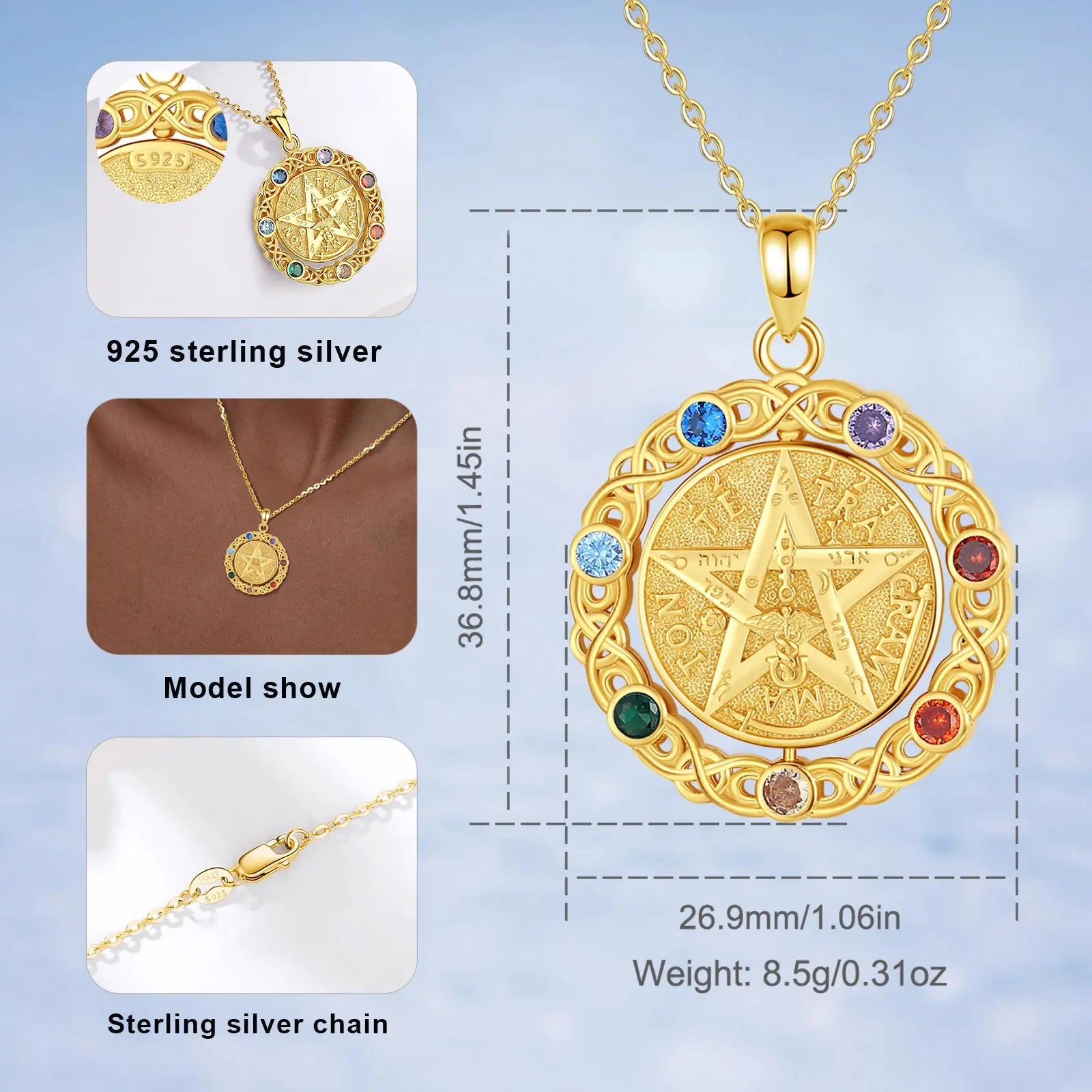 Necklace for Women 925 Sterling Silver