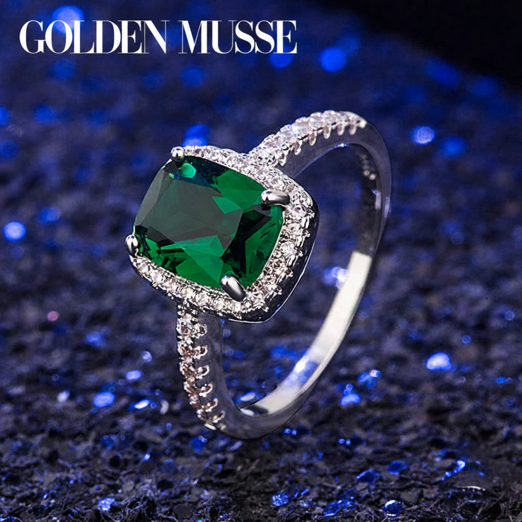 Ring Vintage Emerald