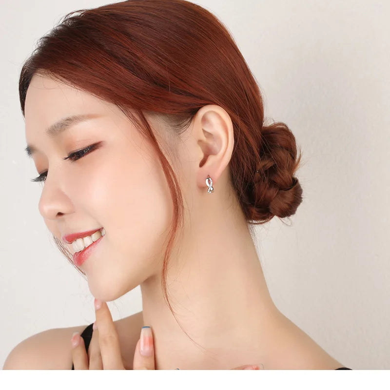 Earrings Halo Circle