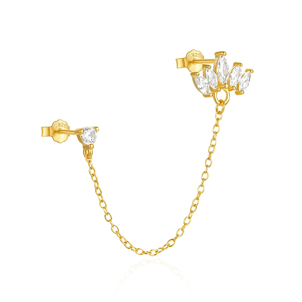 Earrings Marquise Tassel