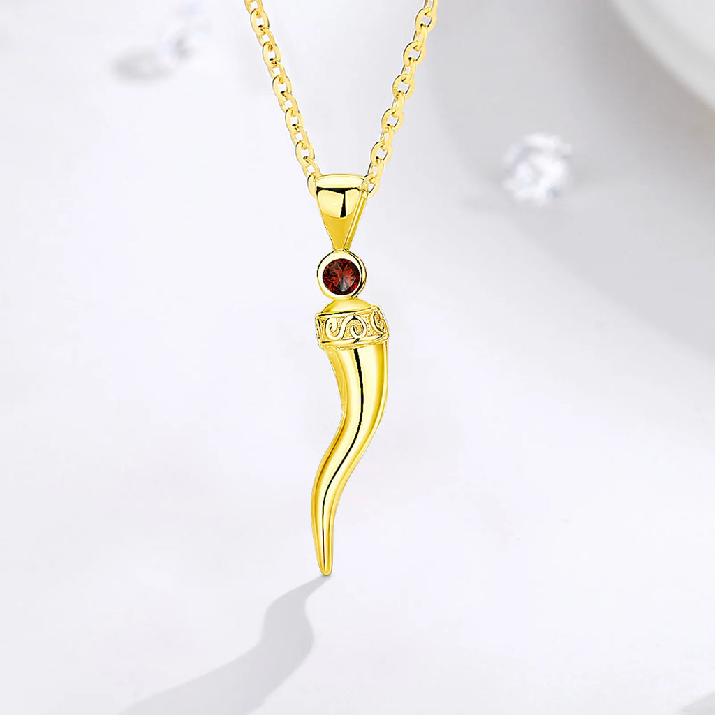 Necklace Italian Horn