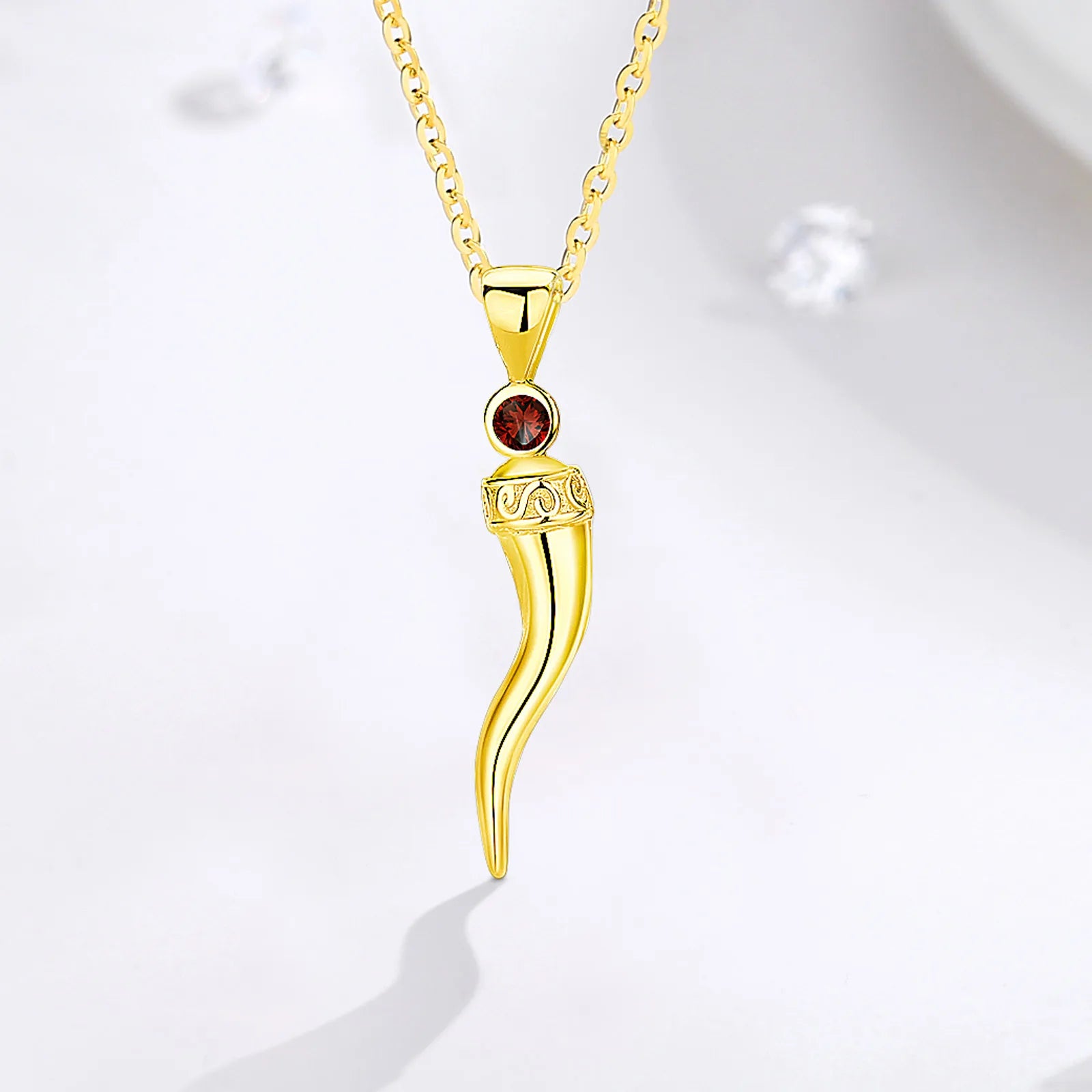 Necklace Italian Horn