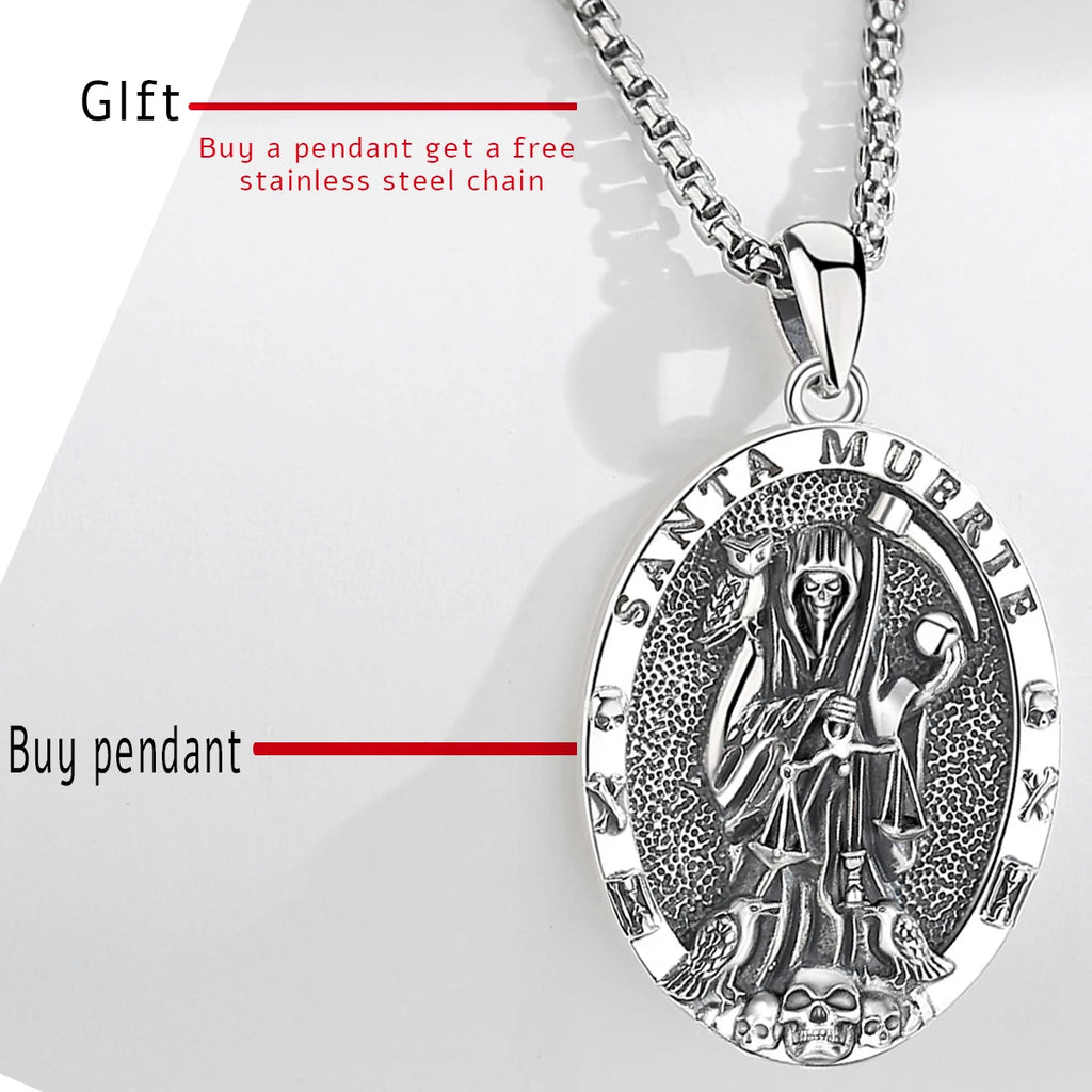 Necklace Santa Muerte