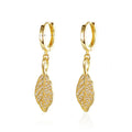 Earrings Forest Glow Crystal