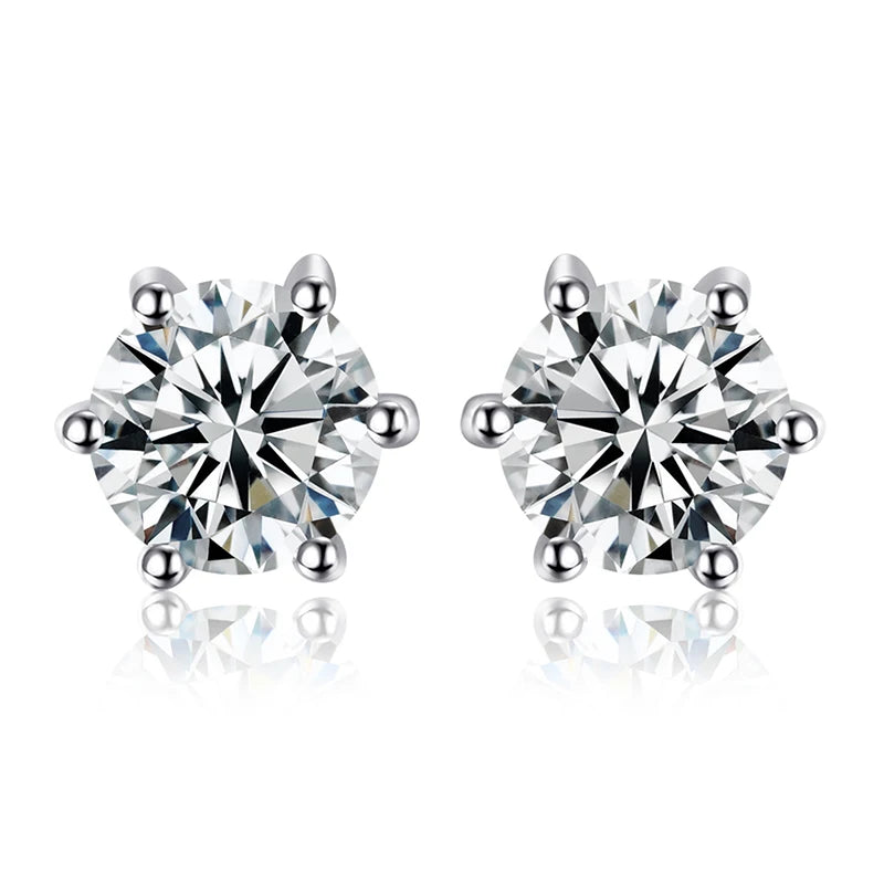 Earrings Genuine Gemstone Stud